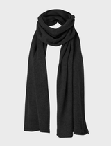 Pure Cashmere Scarf - Black