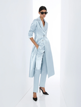 Harriet Long Jacket - Ice Blue