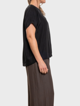 Wedge Tab Shell - Black