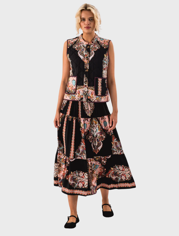Cairoll Vest - Flower Print