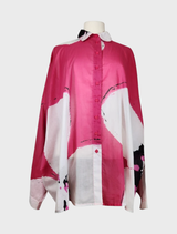Blouse - Lotus Print