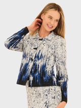 Jacket - Light Grey / Blue / Multi