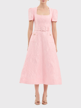 Helmsley Short Sleeve Midi Dress - Blossom