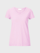 Slub cotton T-shirt - Spring Blush