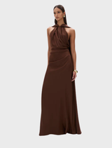 Hallie Gown - Chocolate