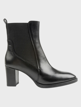 Luanco Leather Boot - Black