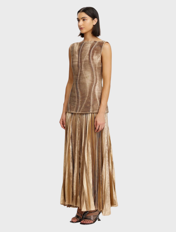 Holden Maxi Dress - Gold Ombre