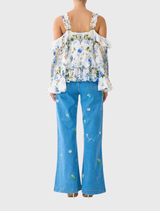 Jenna High Waisted Flare - Denim
