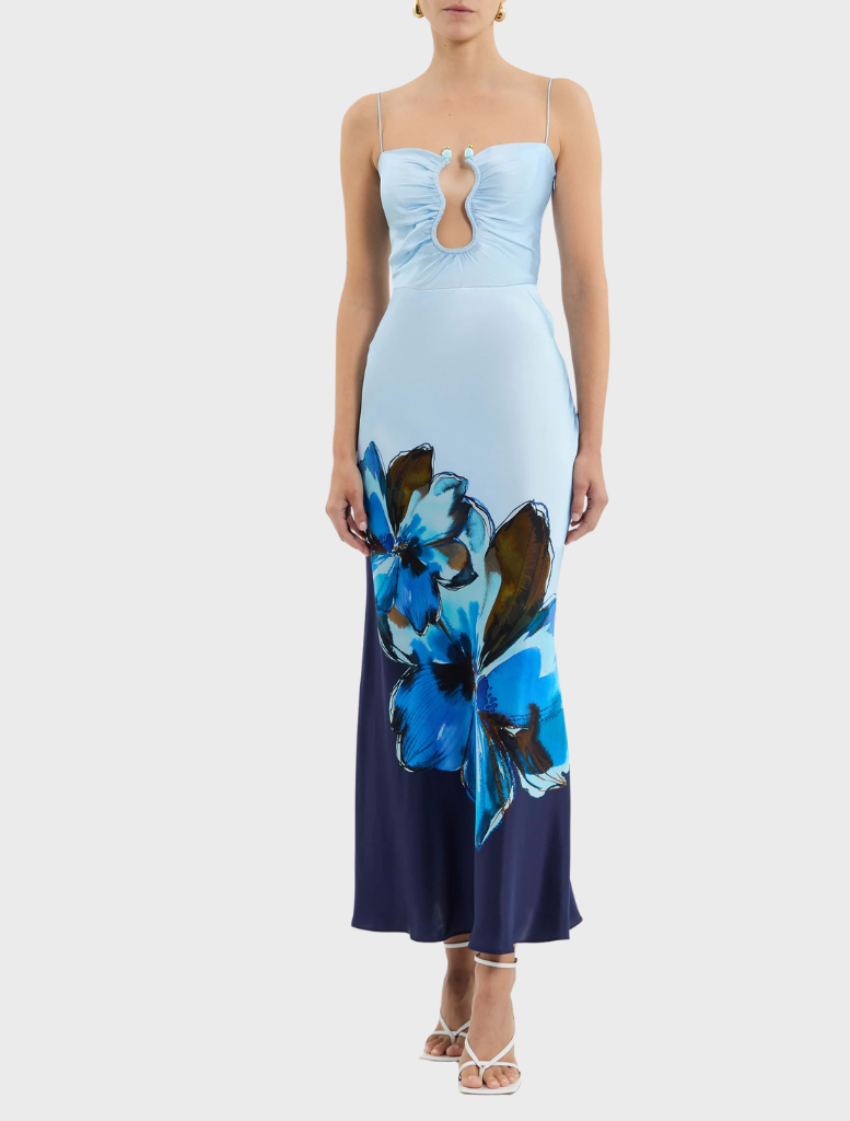 Cyran Midi Dress - Print