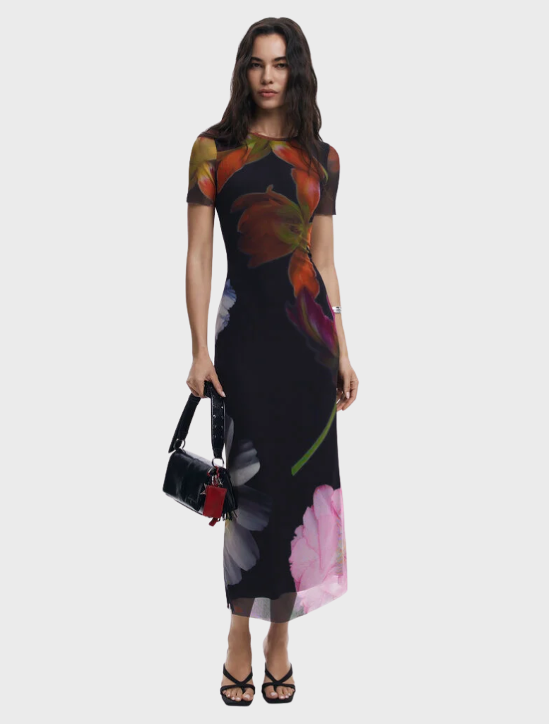 Tulle Flower Dress - Nergo