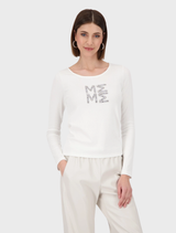 Shirt Rib with Jewellery - Off-White