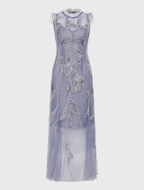 Ophelia Gown - Silver Mauve