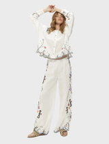 Alex Wide Leg Pant - Linen Kiss