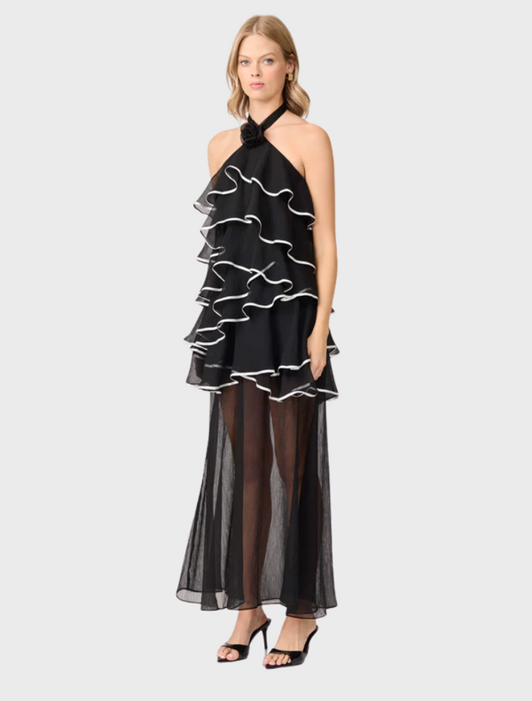 Melissa Halter Maxi Dress - Black