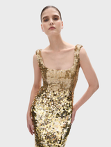 Remy Dress - Gold