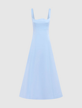 Odette Midi Dress - Sky Blue