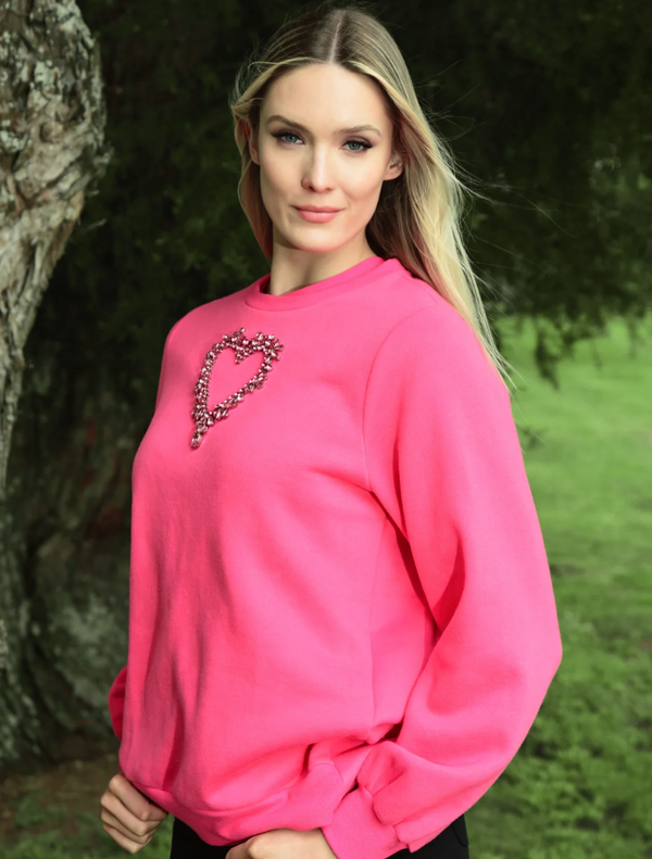 Isn't  She Iconic Jumper - Raspberry