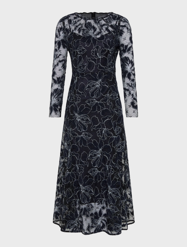 Cynthia Midi - Black-navy