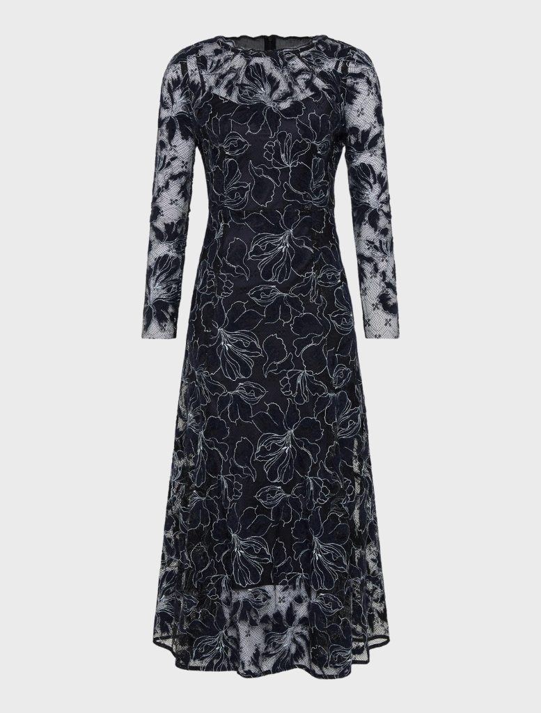 Cynthia Midi - Black-navy