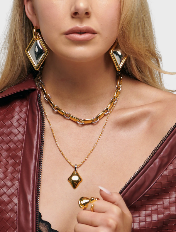 Jacinta Necklace - Gold