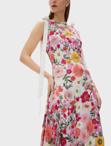 Nya Gown - Pink / Orange