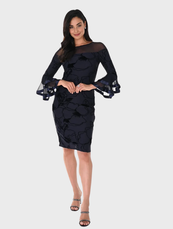 Knit Dress - Navy