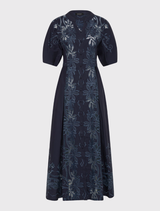Edwina Shirt Dress - Navy