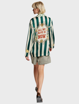 Audrey Collar Jacket - Sporty Jade