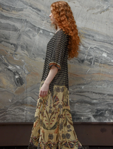 High And Rising Dress - Border Spot