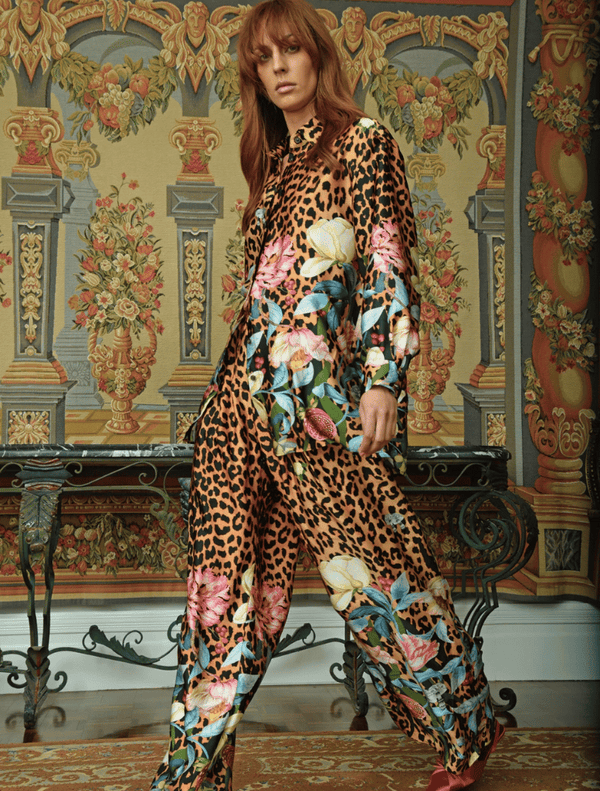 Walk Of The Town Trouser - Leopard