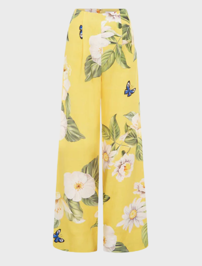 Luisa Pants - Joie Print in Sunshine