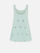 Helaine Embellished Top - Pistachio