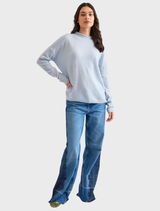 Sloane Mockneck - Baby Blue