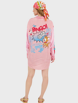 Mebillie Boyfriend Shirt - Lucky