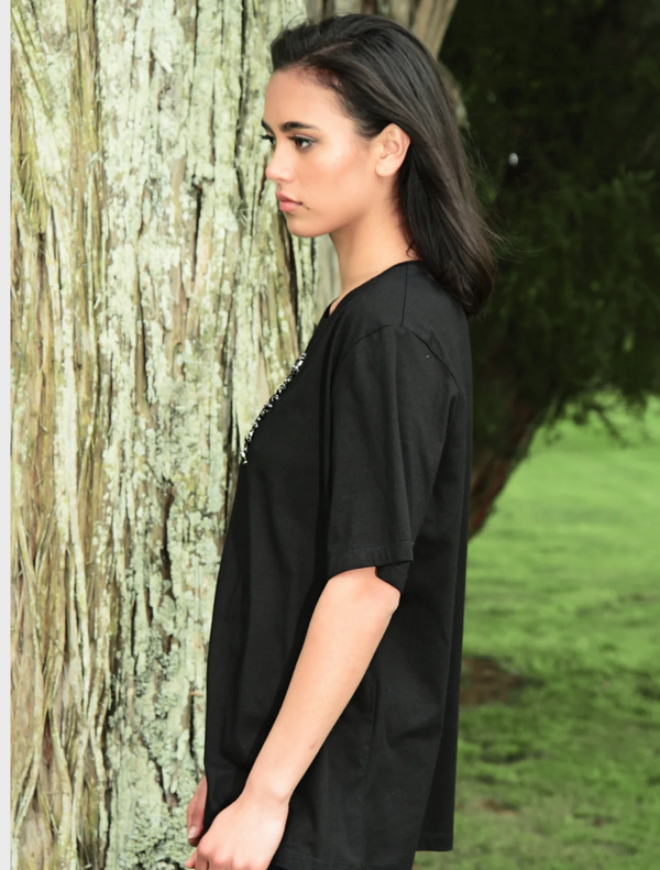 Ladies And Gems T-shirt - Black