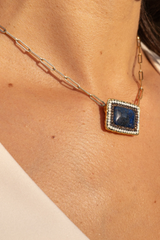 Aria Necklace – Lapis Lazuli