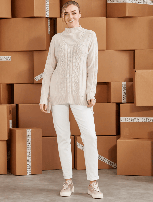 Whisper Sweater - Bone