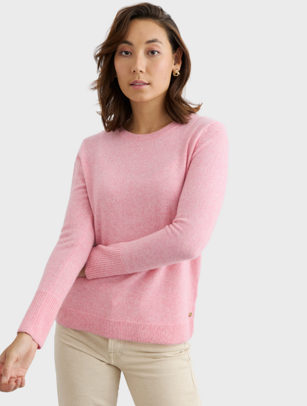Essential Slim Crew - Petal