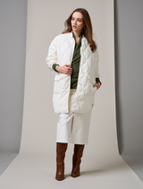 Balmoral Coat - Winter white