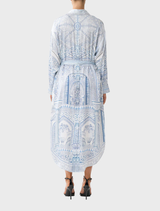 The Hum Of The Alhambra Shirt Dress - Back Button Details