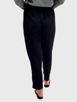 Soft Zip Pant - Navy