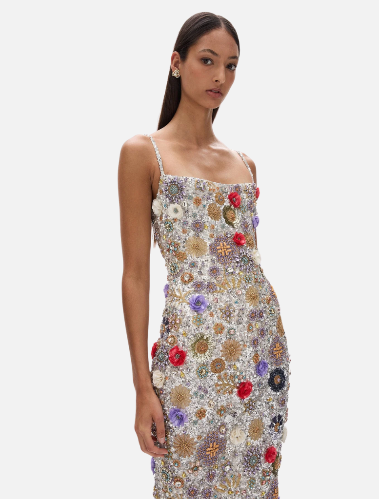 Francesca Gown - Silver Multi