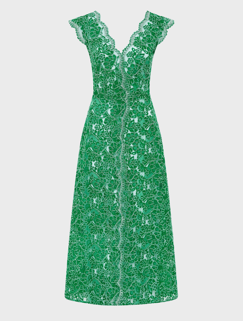 Lily A-Line - Emerald Green