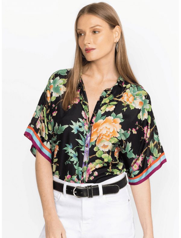 Petalunah Blouse - Le Jardin