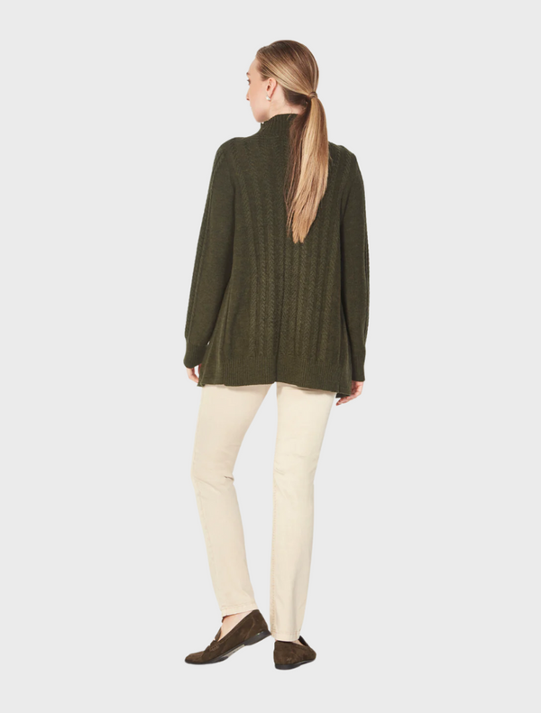 Whisper Sweater - Olive Marle