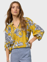 Blueprint Blouse - Citron Multi
