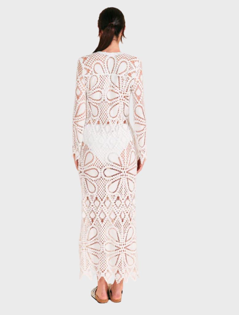 Delicio Dress - White