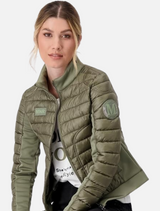 Stand-Up Collar Jacket - Green Tea