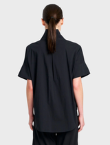 Half Zip Shirt - Black