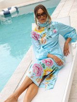 Gia Scarf - Antique Bouquet